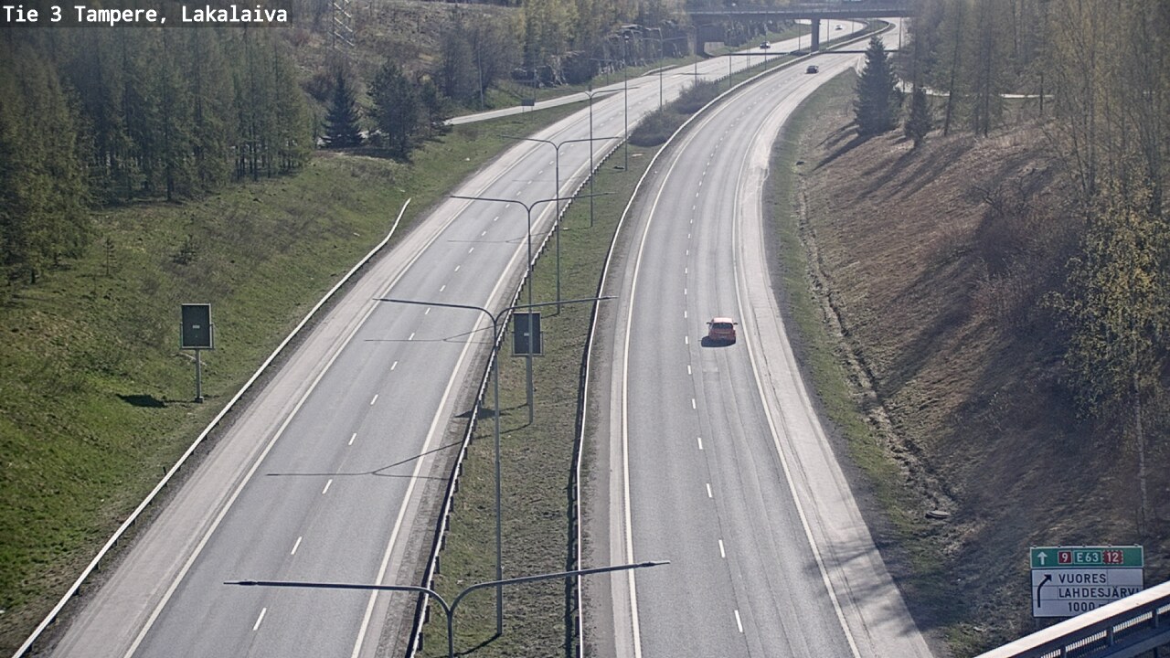 Weather Camera Image Road 3 Tampere, Lakalaiva, Tampere, Pirkanmaa
