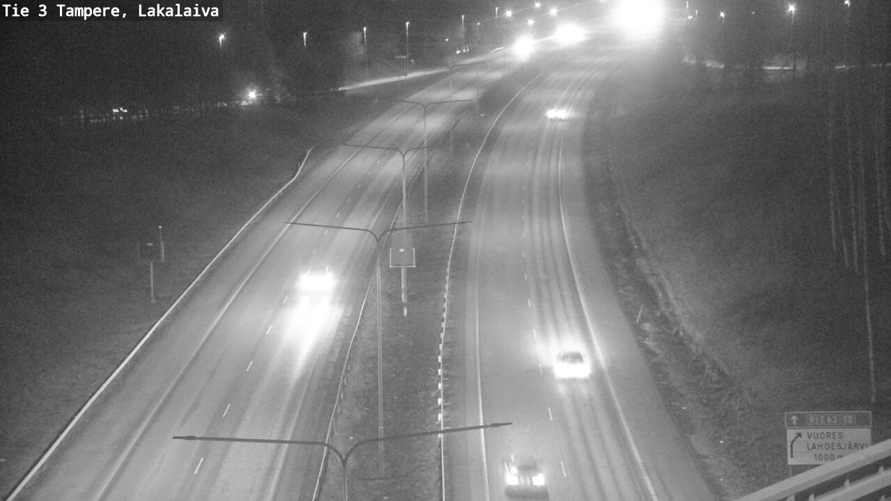 Weather Camera Image Road 3 Tampere, Lakalaiva, Tampere, Pirkanmaa