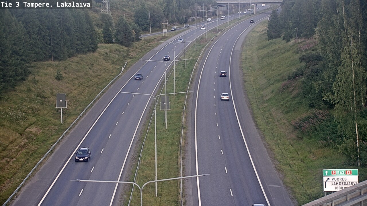 Kelikamerat Kuva Tie 3 Tampere, Lakalaiva, Tampere, Pirkanmaa