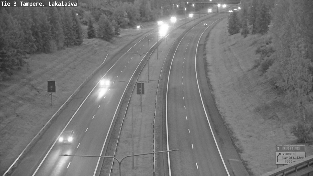 Weather Camera Image Road 3 Tampere, Lakalaiva, Tampere, Pirkanmaa
