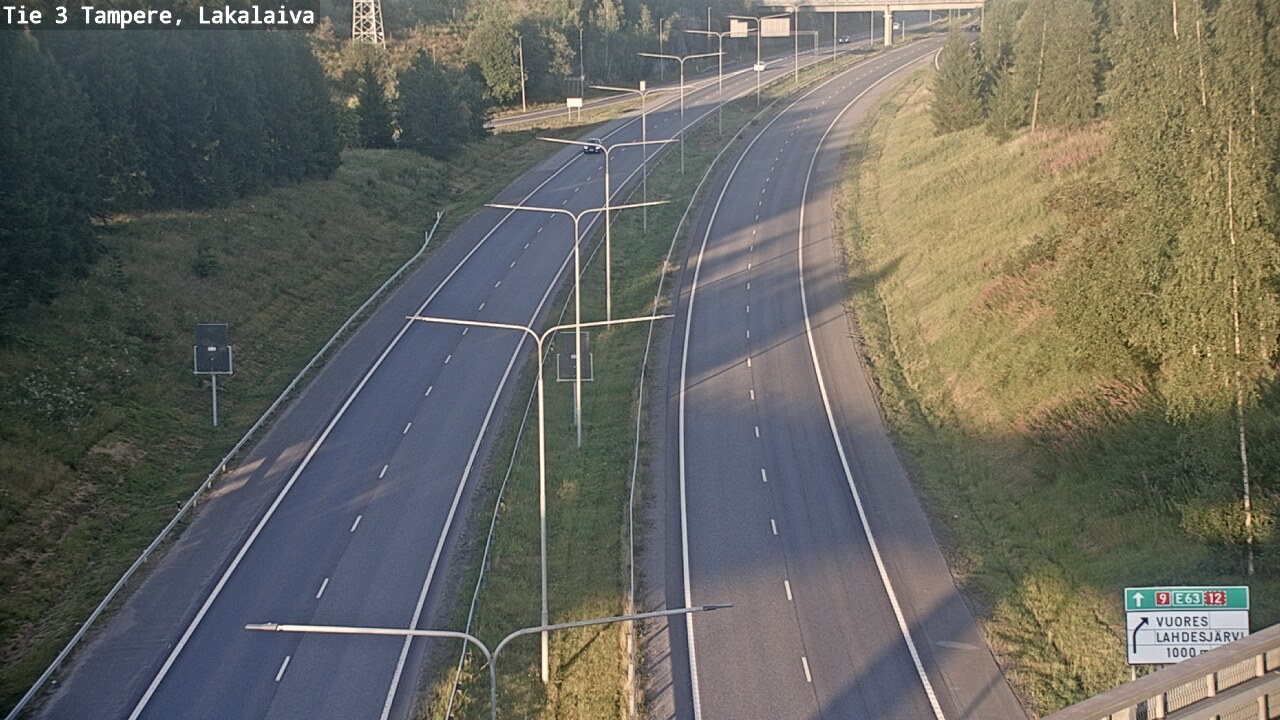Kelikamerat Kuva Tie 3 Tampere, Lakalaiva, Tampere, Pirkanmaa