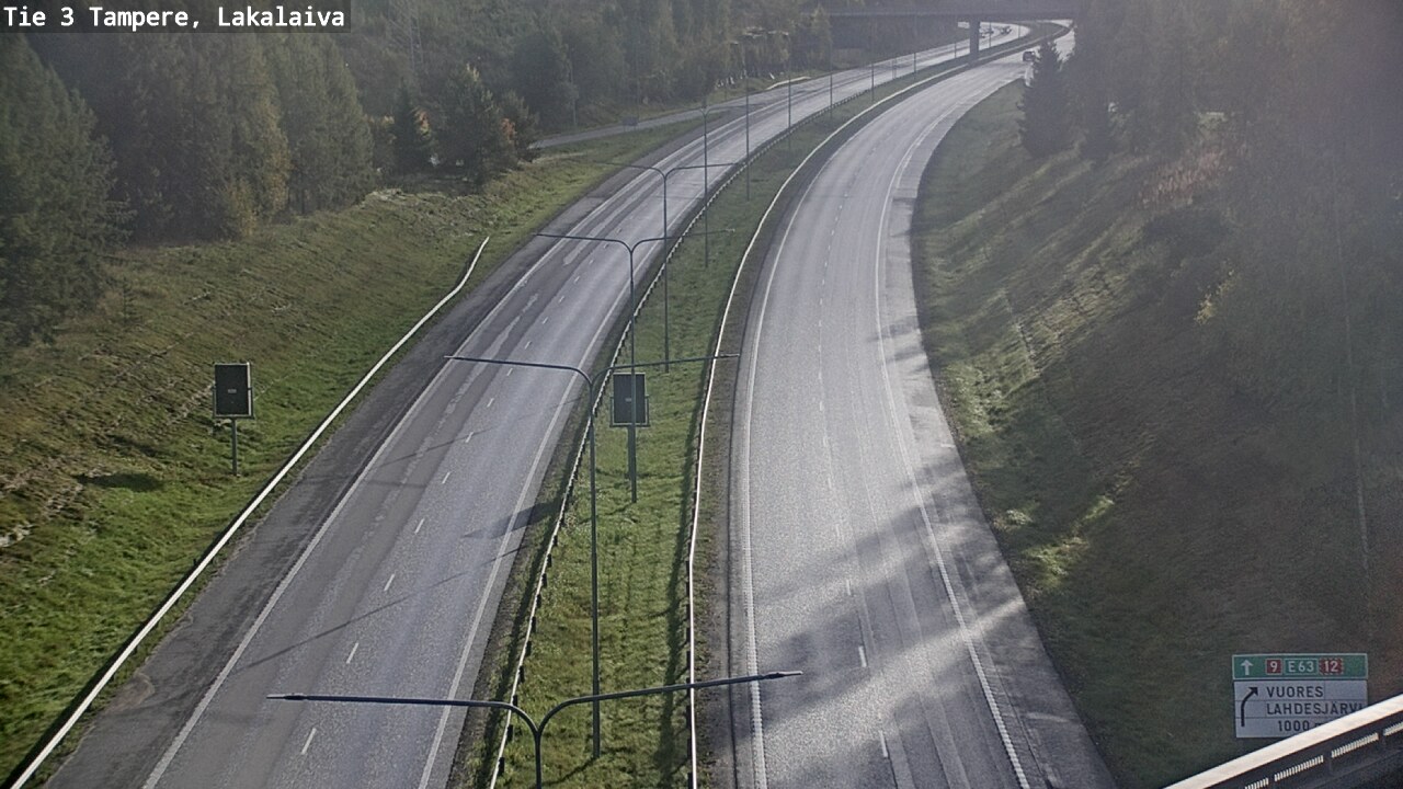 Weather Camera Image Road 3 Tampere, Lakalaiva, Tampere, Pirkanmaa