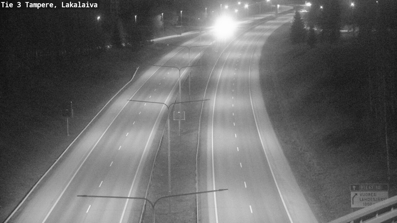 Weather Camera Image Road 3 Tampere, Lakalaiva, Tampere, Pirkanmaa