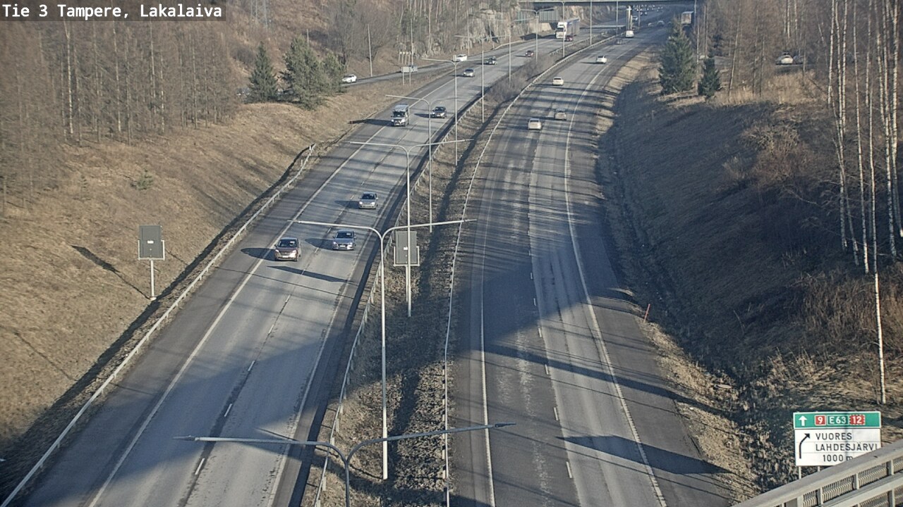 Kelikamerat Kuva Tie 3 Tampere, Lakalaiva, Tampere, Pirkanmaa