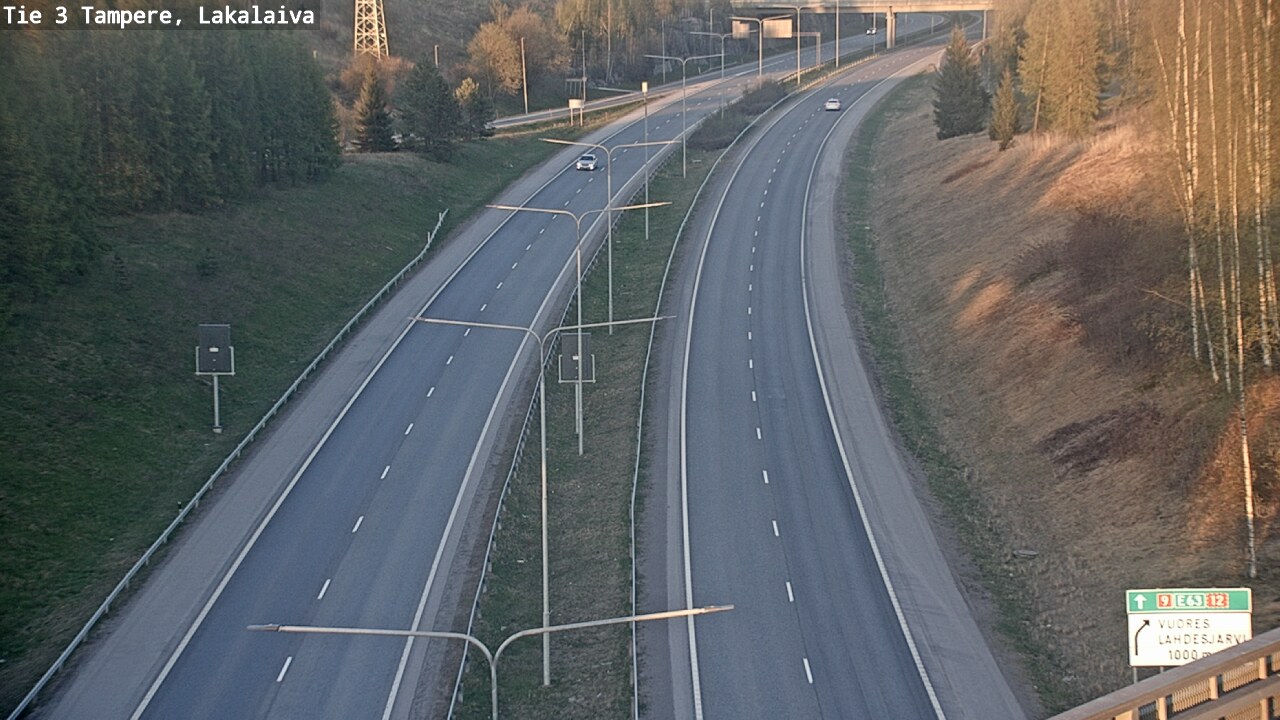 Weather Camera Image Road 3 Tampere, Lakalaiva, Tampere, Pirkanmaa