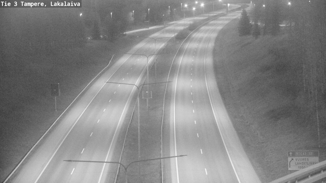 Weather Camera Image Road 3 Tampere, Lakalaiva, Tampere, Pirkanmaa