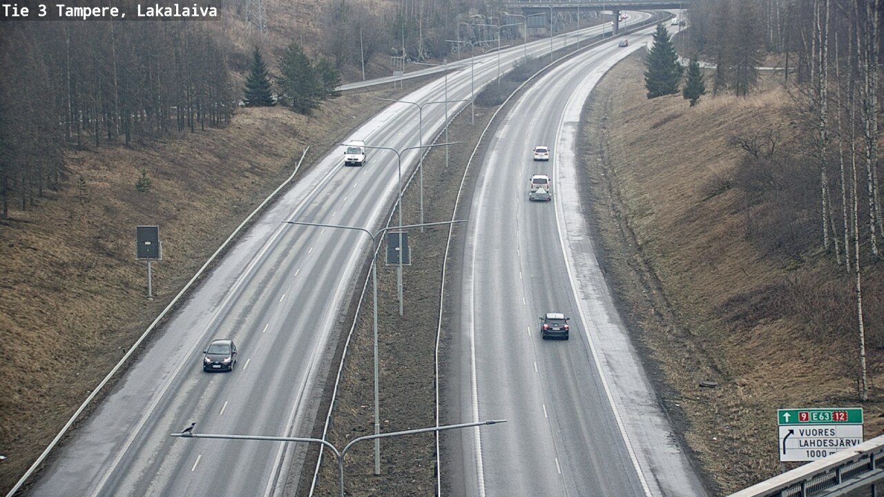 Kelikamerat Kuva Tie 3 Tampere, Lakalaiva, Tampere, Pirkanmaa