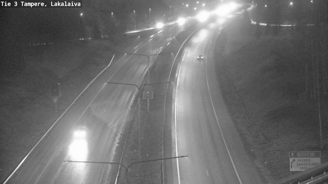 Kelikamerat Kuva Tie 3 Tampere, Lakalaiva, Tampere, Pirkanmaa