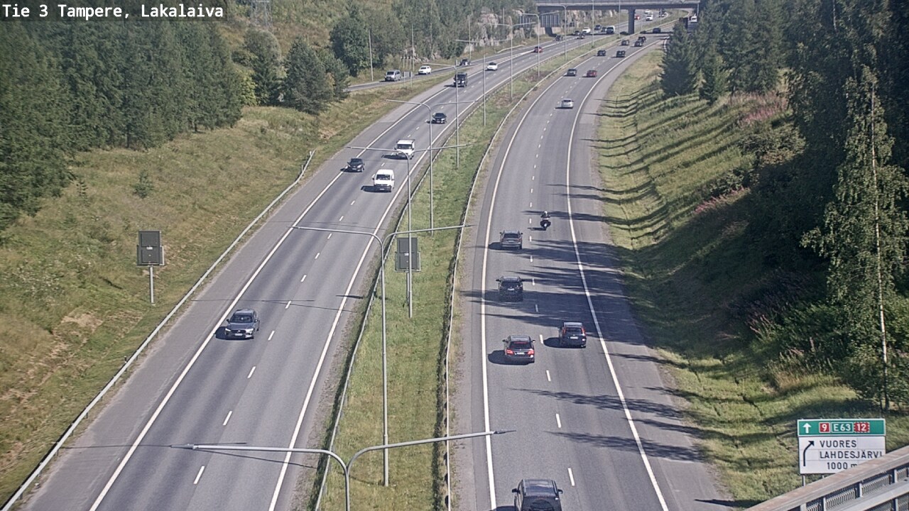 Kelikamerat Kuva Tie 3 Tampere, Lakalaiva, Tampere, Pirkanmaa