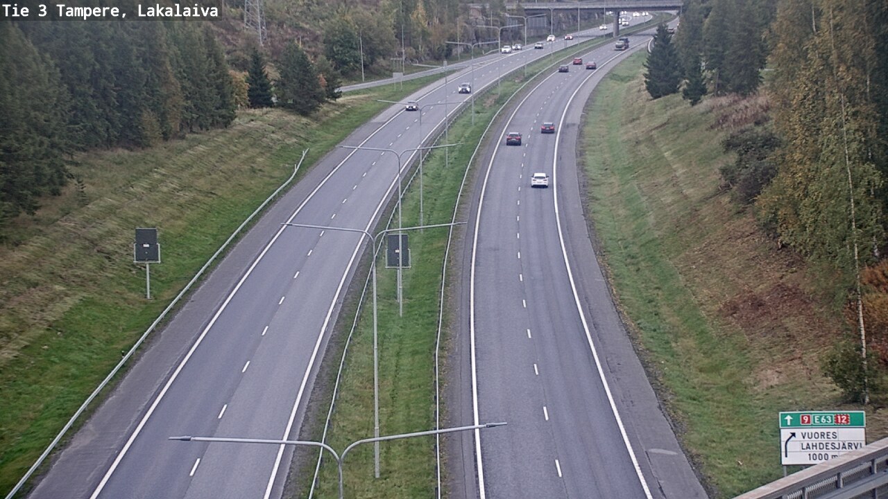 Weather Camera Image Road 3 Tampere, Lakalaiva, Tampere, Pirkanmaa