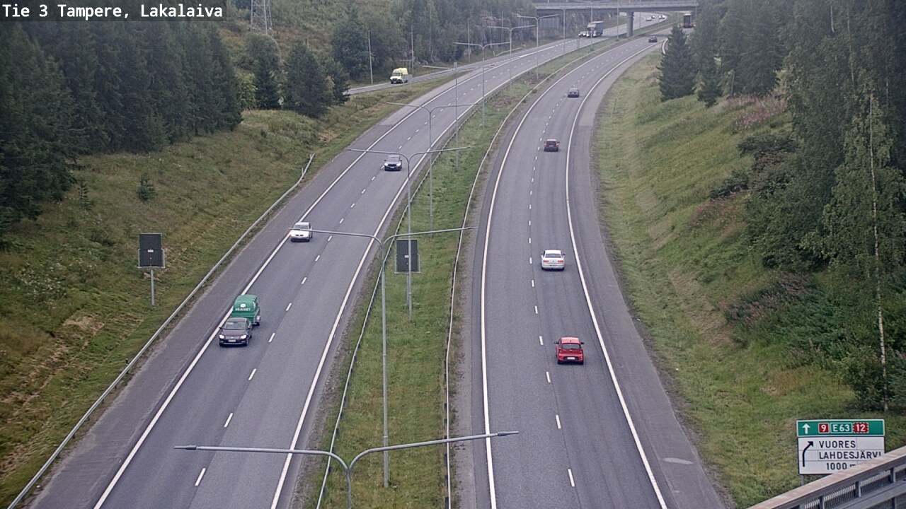 Weather Camera Image Road 3 Tampere, Lakalaiva, Tampere, Pirkanmaa