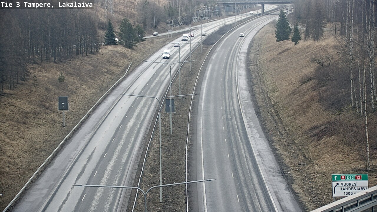 Kelikamerat Kuva Tie 3 Tampere, Lakalaiva, Tampere, Pirkanmaa