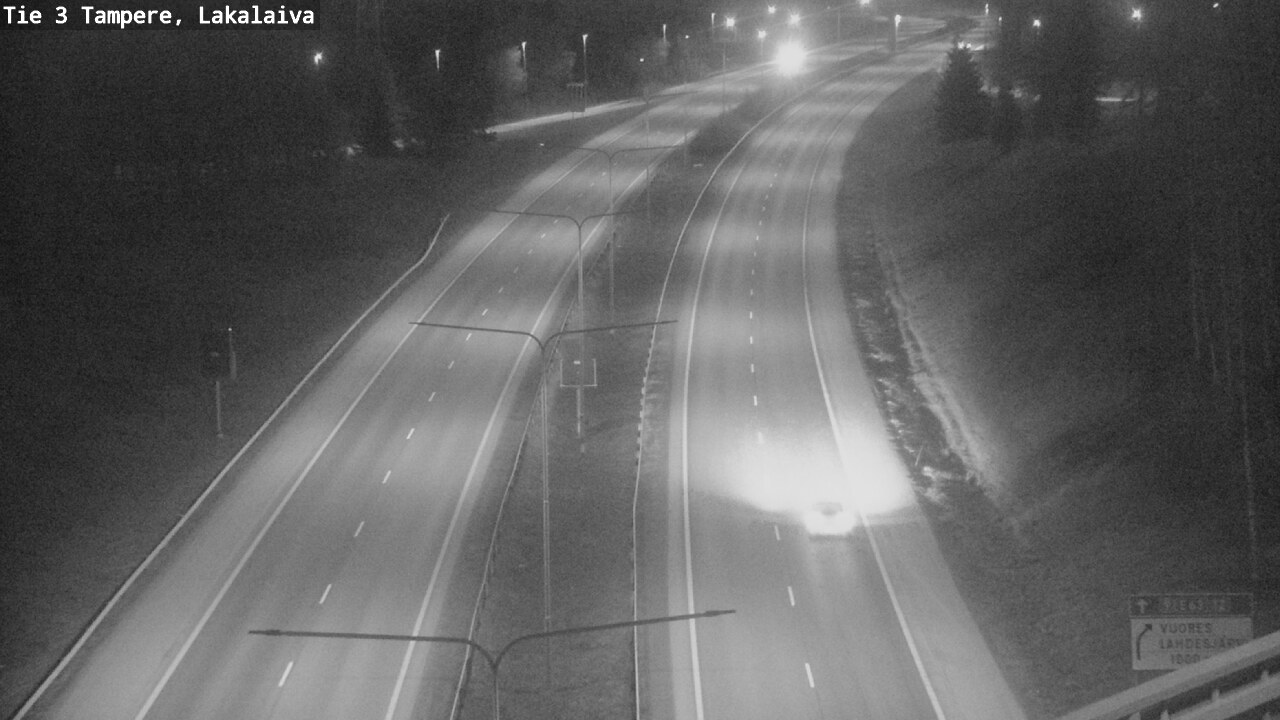 Weather Camera Image Road 3 Tampere, Lakalaiva, Tampere, Pirkanmaa