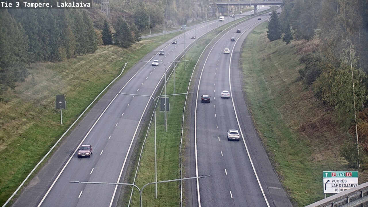 Weather Camera Image Road 3 Tampere, Lakalaiva, Tampere, Pirkanmaa