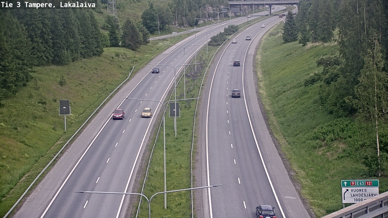 Kelikamerat Kuva Tie 3 Tampere, Lakalaiva, Tampere, Pirkanmaa