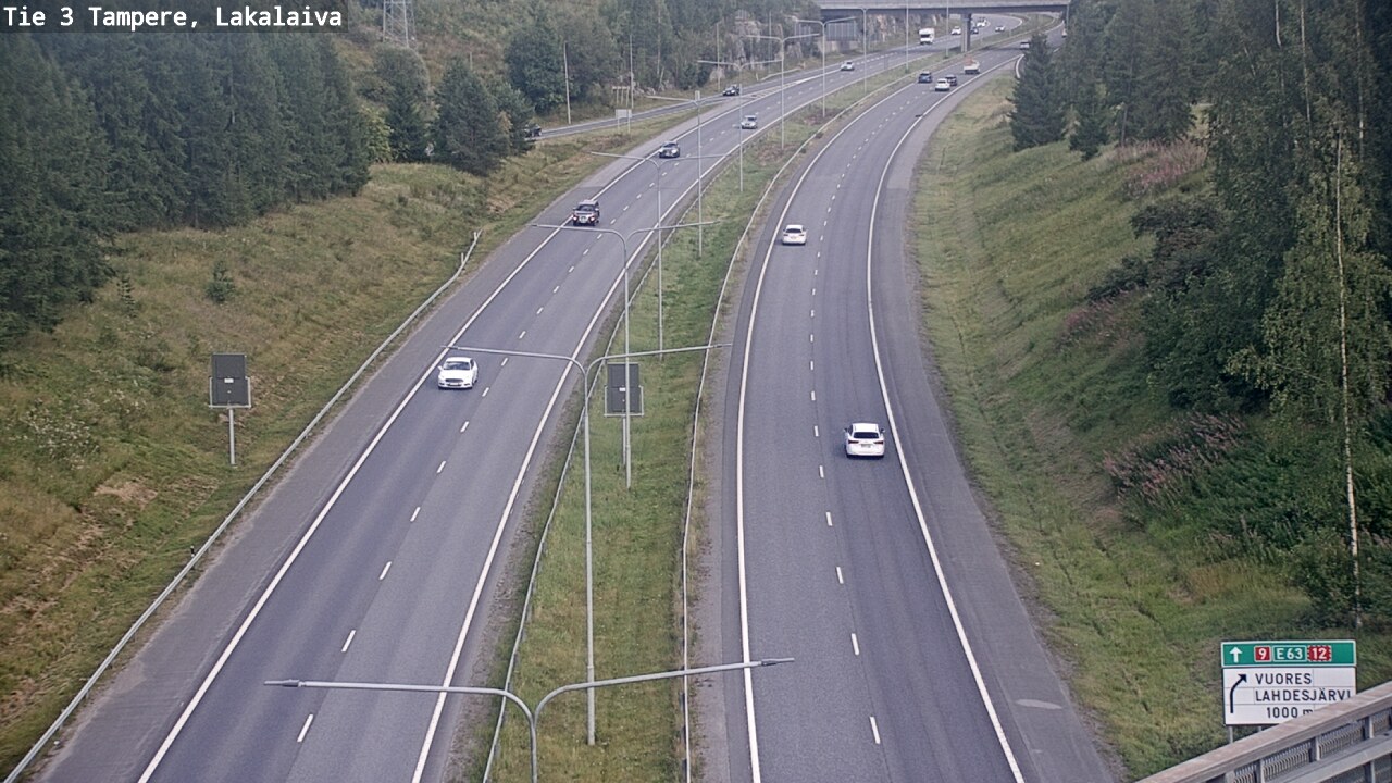 Kelikamerat Kuva Tie 3 Tampere, Lakalaiva, Tampere, Pirkanmaa