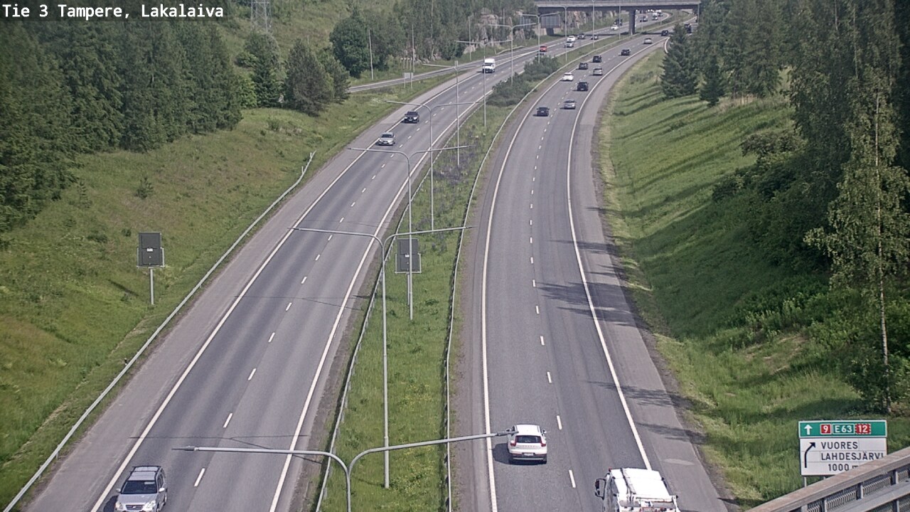 Kelikamerat Kuva Tie 3 Tampere, Lakalaiva, Tampere, Pirkanmaa