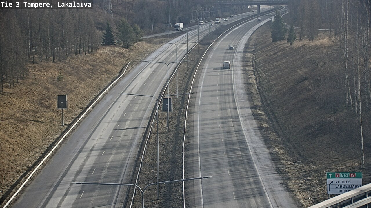 Kelikamerat Kuva Tie 3 Tampere, Lakalaiva, Tampere, Pirkanmaa