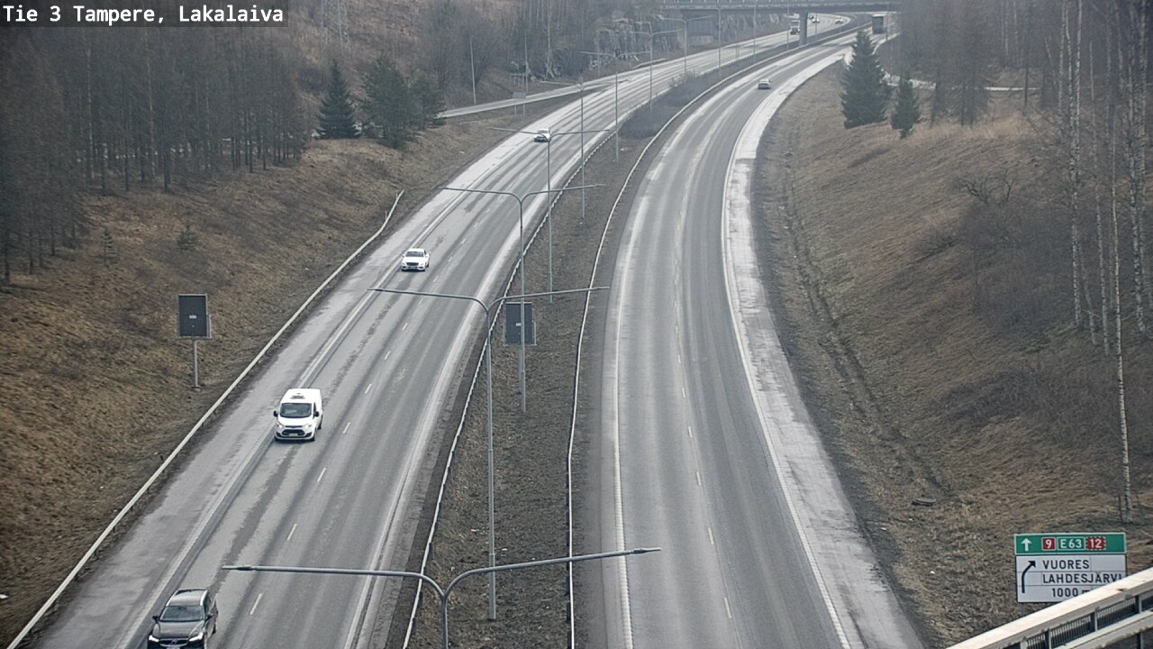 Kelikamerat Kuva Tie 3 Tampere, Lakalaiva, Tampere, Pirkanmaa