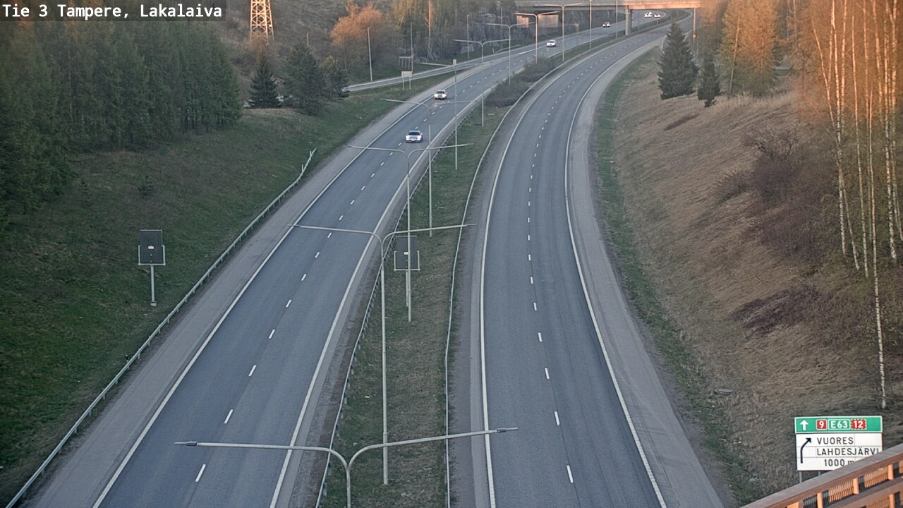 Weather Camera Image Road 3 Tampere, Lakalaiva, Tampere, Pirkanmaa