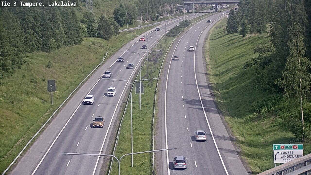 Kelikamerat Kuva Tie 3 Tampere, Lakalaiva, Tampere, Pirkanmaa
