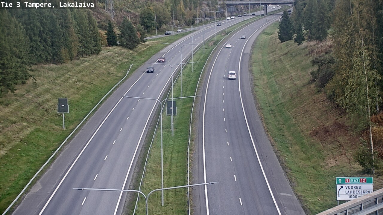 Kelikamerat Kuva Tie 3 Tampere, Lakalaiva, Tampere, Pirkanmaa