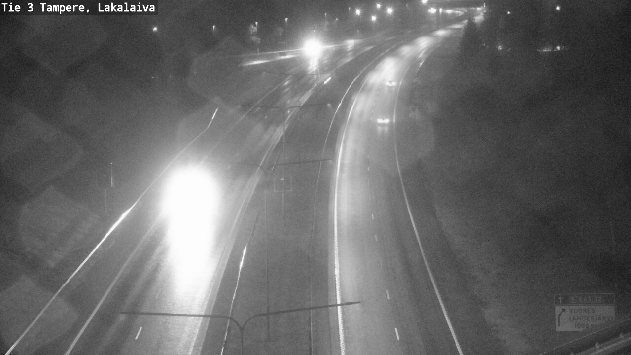 Weather Camera Image Road 3 Tampere, Lakalaiva, Tampere, Pirkanmaa