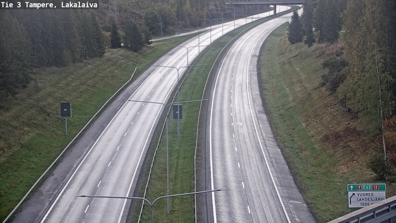 Weather Camera Image Road 3 Tampere, Lakalaiva, Tampere, Pirkanmaa