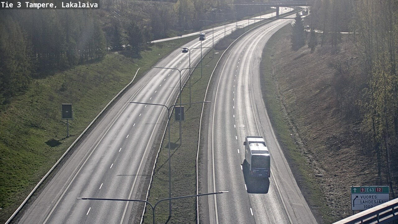 Weather Camera Image Road 3 Tampere, Lakalaiva, Tampere, Pirkanmaa