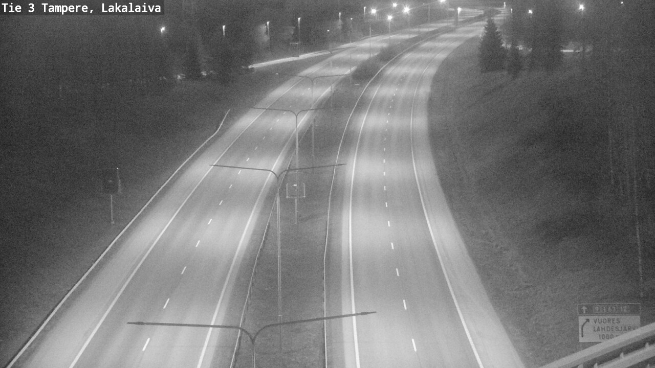 Weather Camera Image Road 3 Tampere, Lakalaiva, Tampere, Pirkanmaa