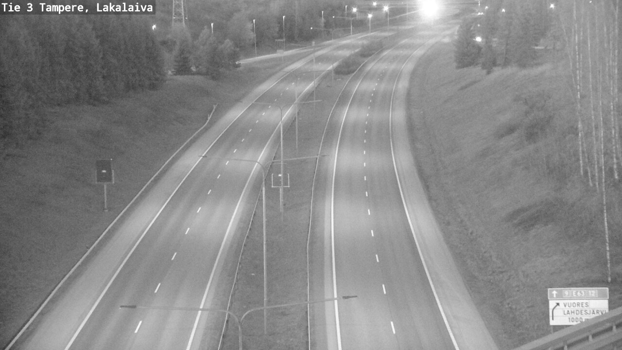 Weather Camera Image Road 3 Tampere, Lakalaiva, Tampere, Pirkanmaa
