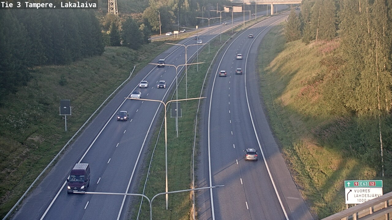 Kelikamerat Kuva Tie 3 Tampere, Lakalaiva, Tampere, Pirkanmaa