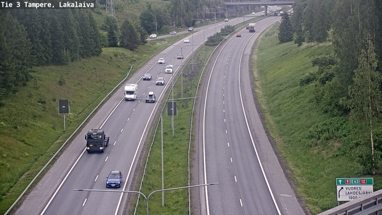 Kelikamerat Kuva Tie 3 Tampere, Lakalaiva, Tampere, Pirkanmaa