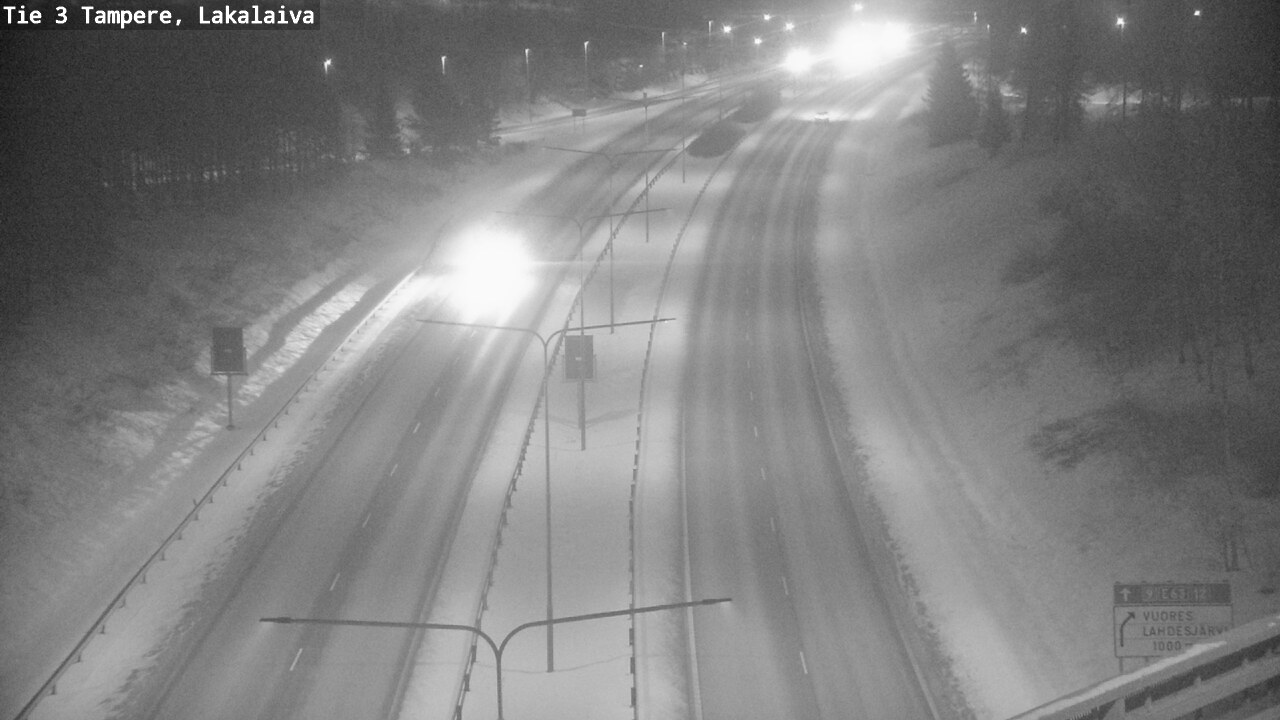 Kelikamerat Kuva Tie 3 Tampere, Lakalaiva, Tampere, Pirkanmaa