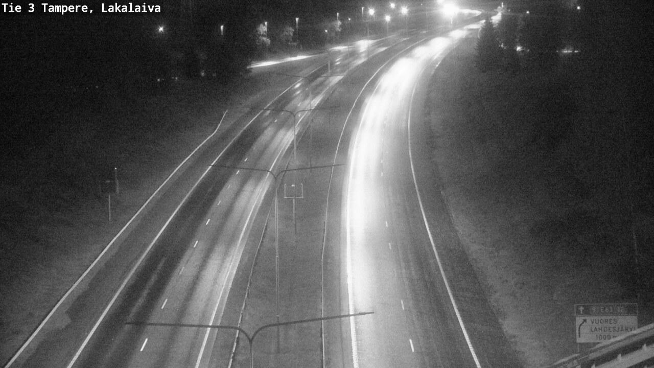 Weather Camera Image Road 3 Tampere, Lakalaiva, Tampere, Pirkanmaa