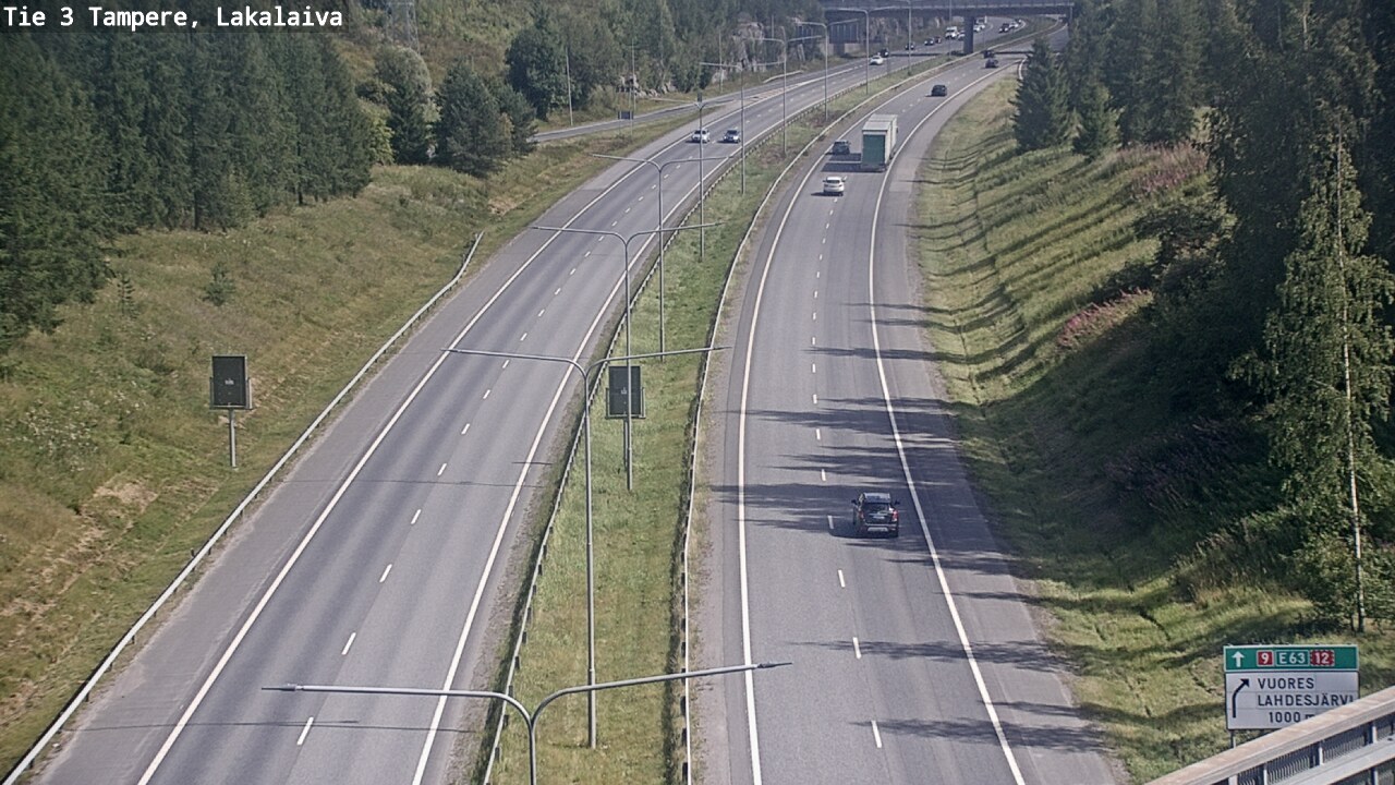 Kelikamerat Kuva Tie 3 Tampere, Lakalaiva, Tampere, Pirkanmaa