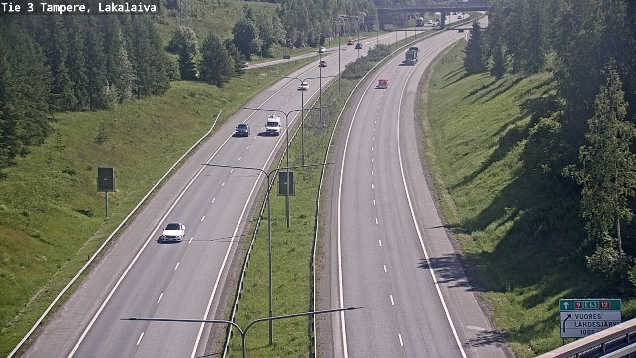 Kelikamerat Kuva Tie 3 Tampere, Lakalaiva, Tampere, Pirkanmaa