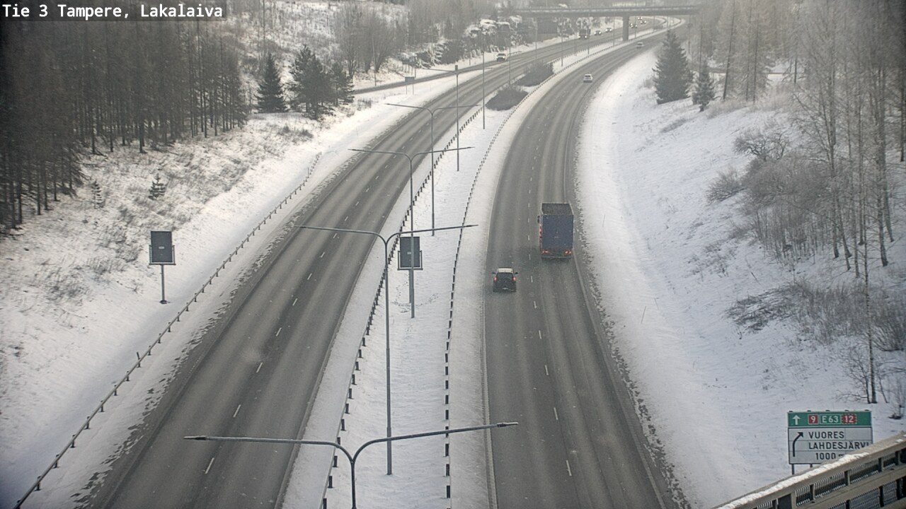 Kelikamerat Kuva Tie 3 Tampere, Lakalaiva, Tampere, Pirkanmaa