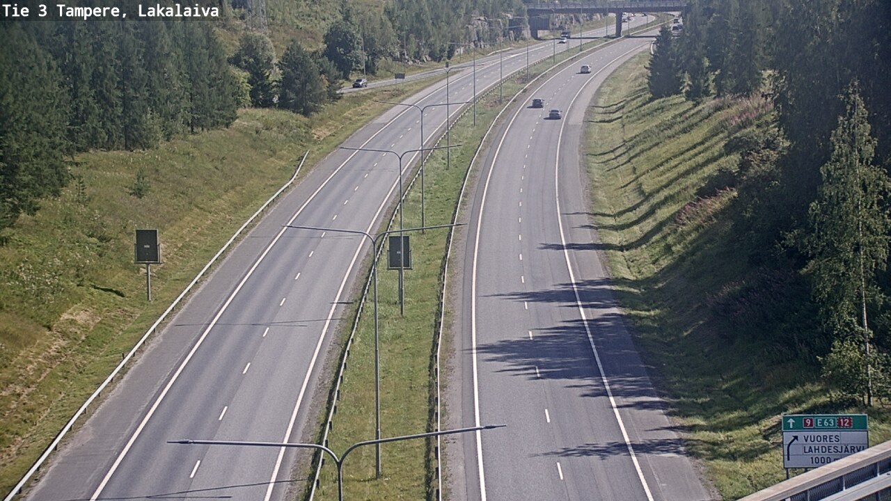 Kelikamerat Kuva Tie 3 Tampere, Lakalaiva, Tampere, Pirkanmaa