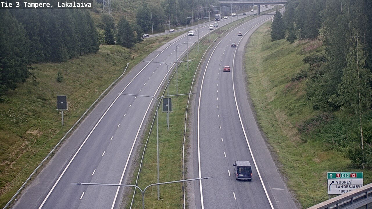 Weather Camera Image Road 3 Tampere, Lakalaiva, Tampere, Pirkanmaa