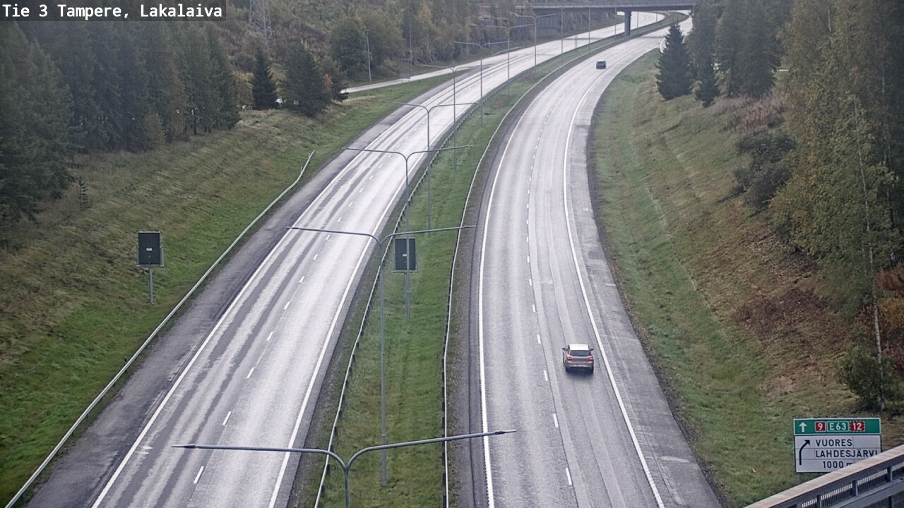 Weather Camera Image Road 3 Tampere, Lakalaiva, Tampere, Pirkanmaa