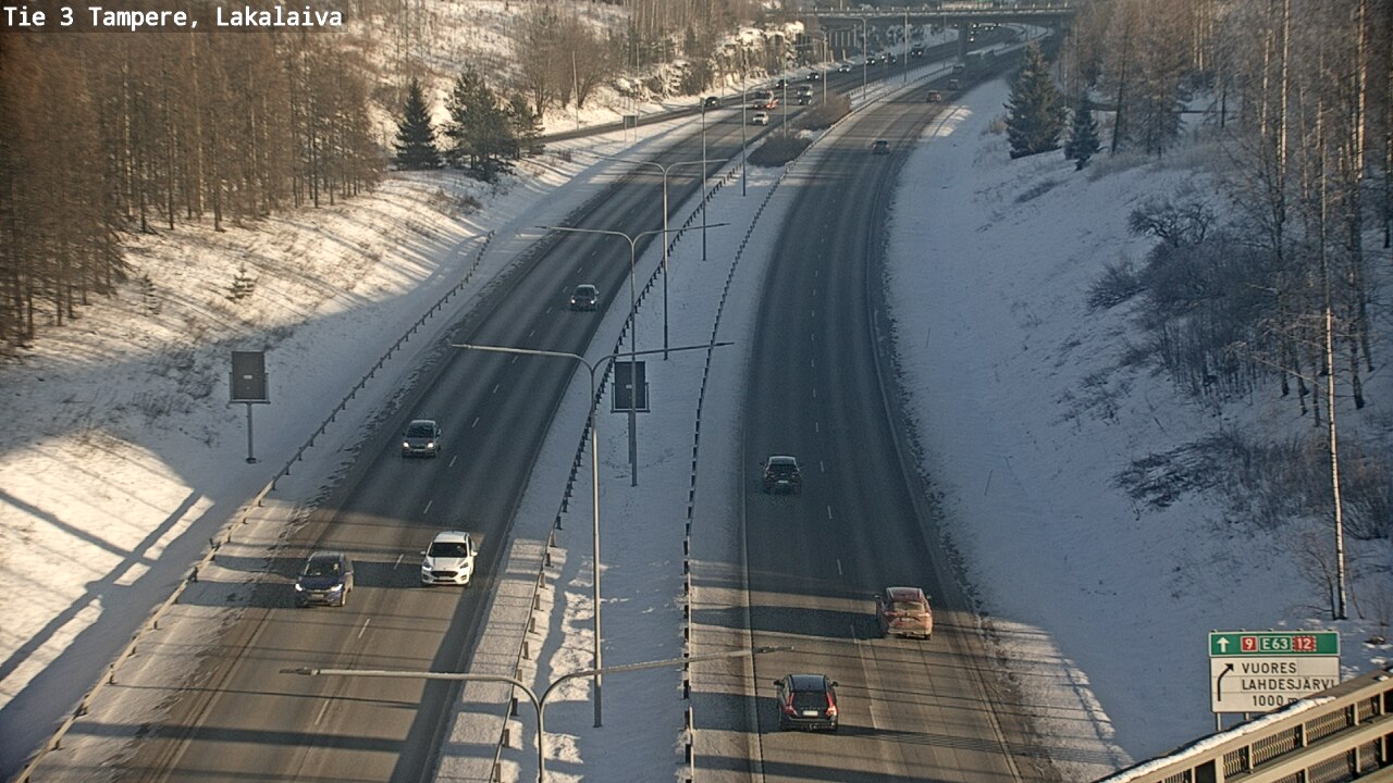 Kelikamerat Kuva Tie 3 Tampere, Lakalaiva, Tampere, Pirkanmaa