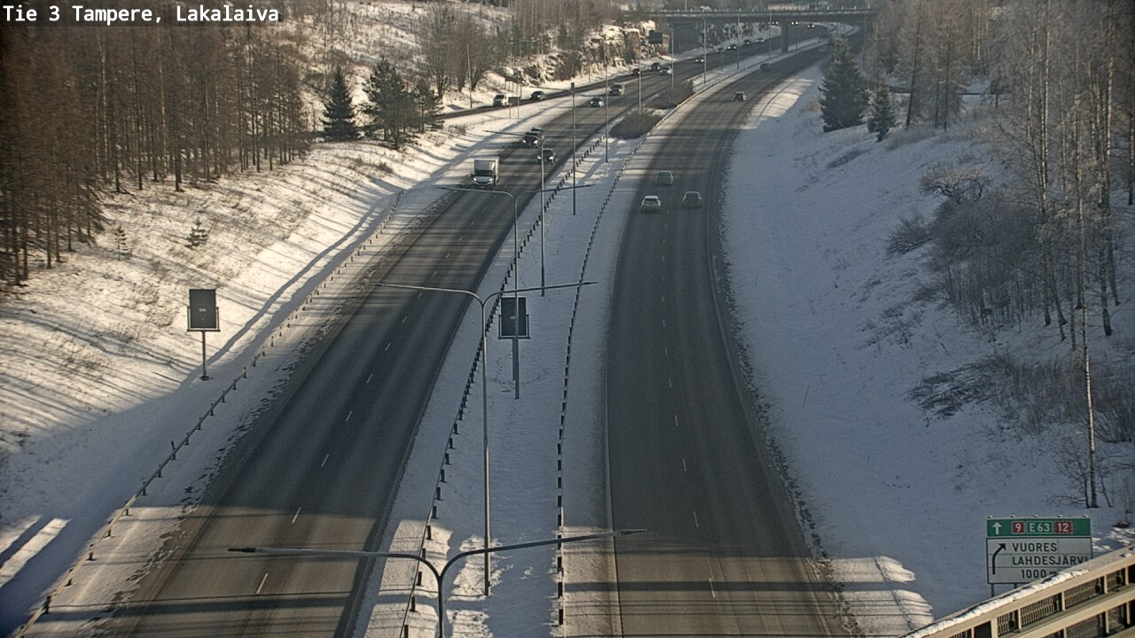 Kelikamerat Kuva Tie 3 Tampere, Lakalaiva, Tampere, Pirkanmaa