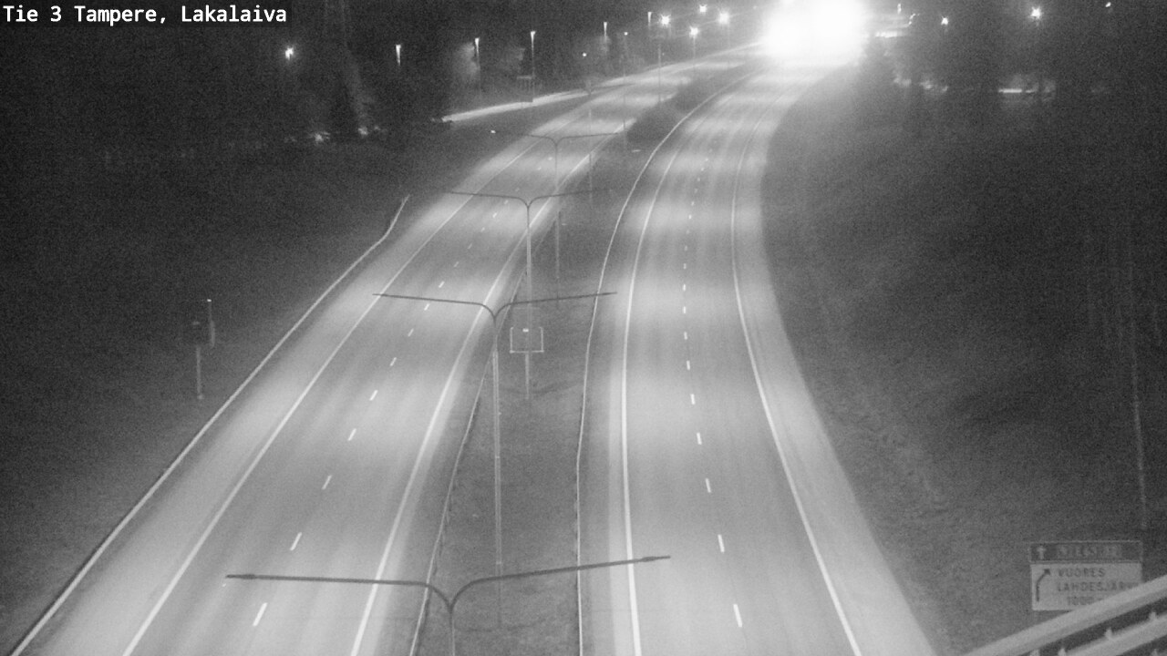 Weather Camera Image Road 3 Tampere, Lakalaiva, Tampere, Pirkanmaa