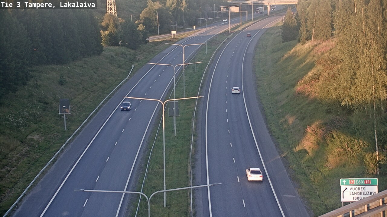 Kelikamerat Kuva Tie 3 Tampere, Lakalaiva, Tampere, Pirkanmaa