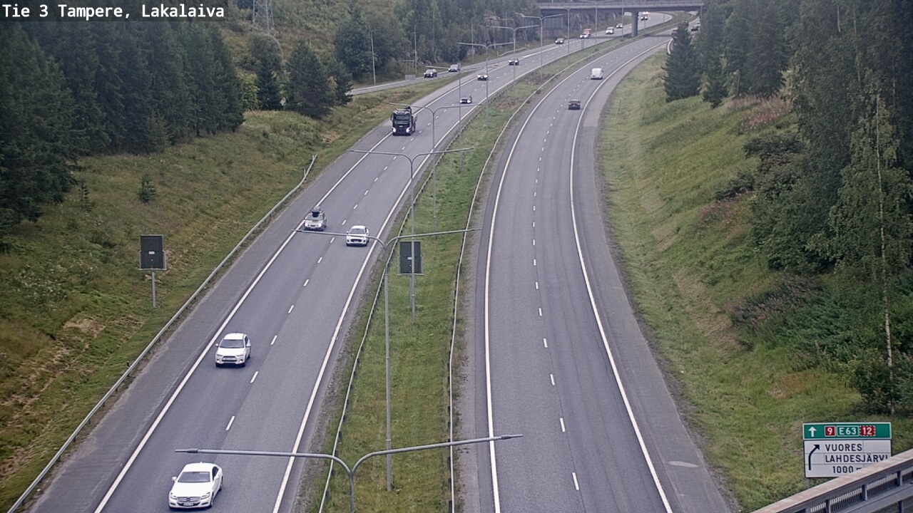 Weather Camera Image Road 3 Tampere, Lakalaiva, Tampere, Pirkanmaa
