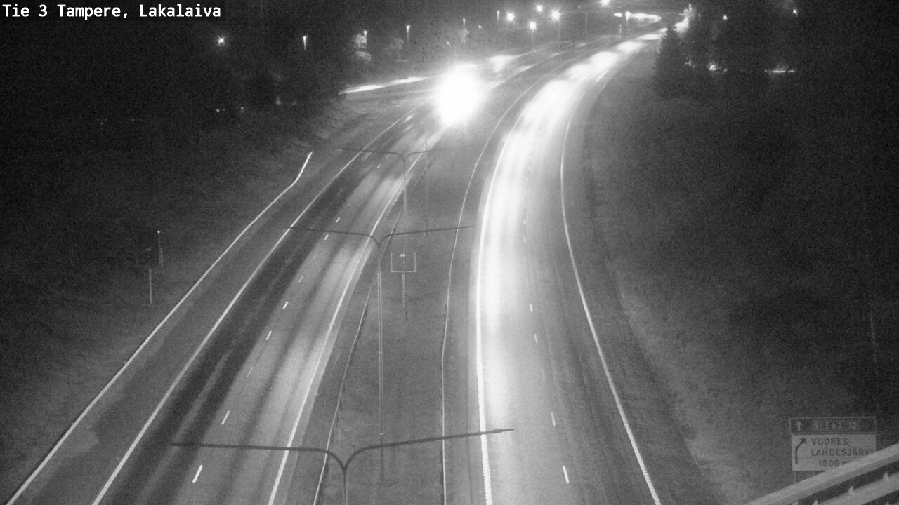 Weather Camera Image Road 3 Tampere, Lakalaiva, Tampere, Pirkanmaa
