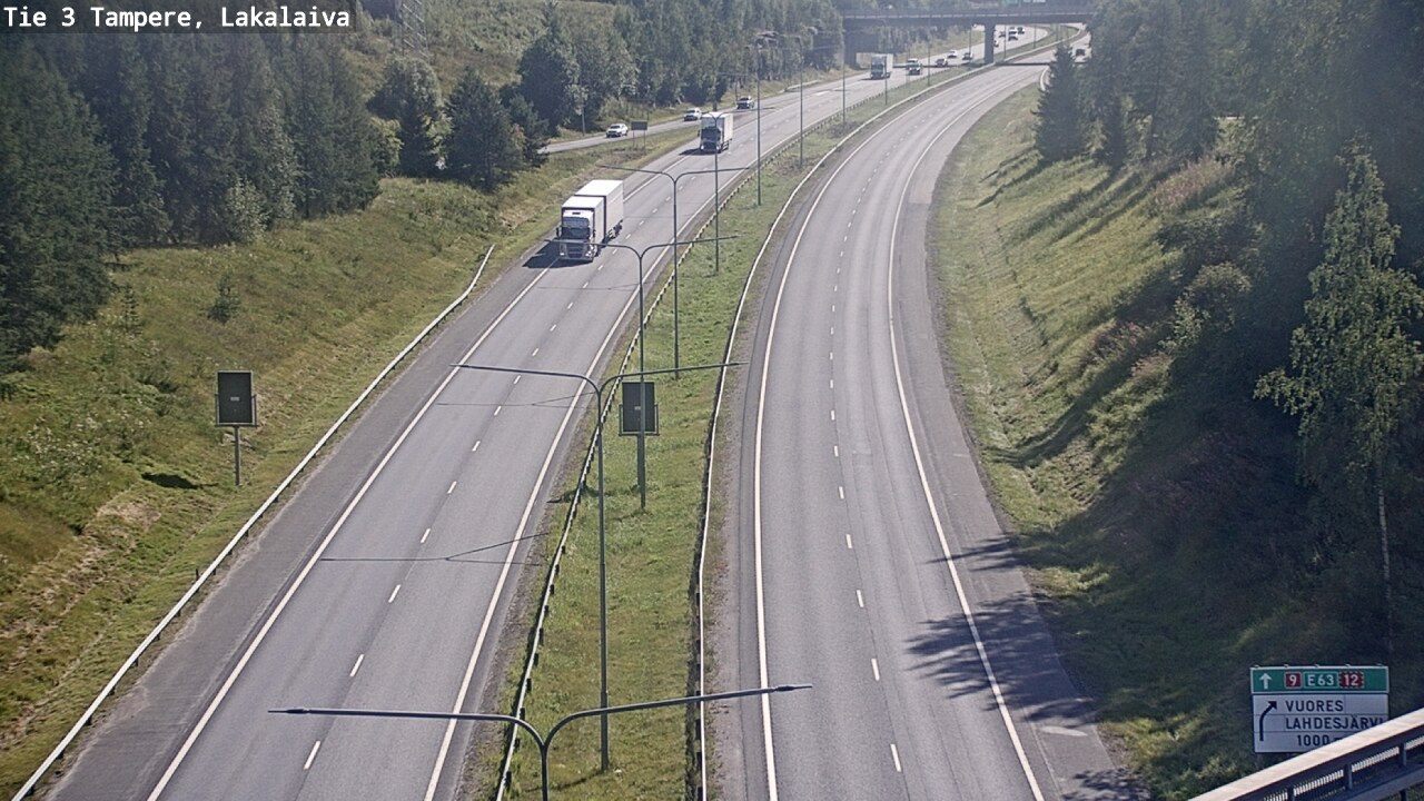 Kelikamerat Kuva Tie 3 Tampere, Lakalaiva, Tampere, Pirkanmaa