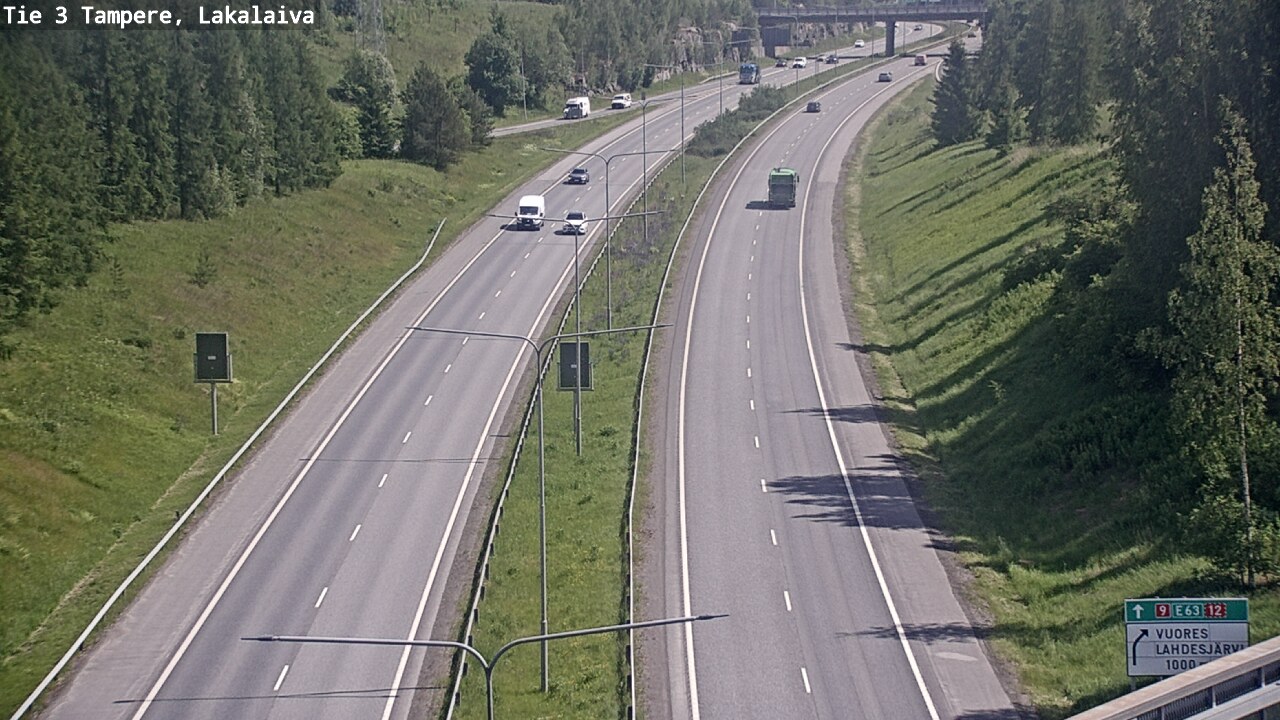Kelikamerat Kuva Tie 3 Tampere, Lakalaiva, Tampere, Pirkanmaa