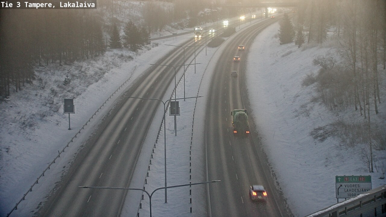 Kelikamerat Kuva Tie 3 Tampere, Lakalaiva, Tampere, Pirkanmaa